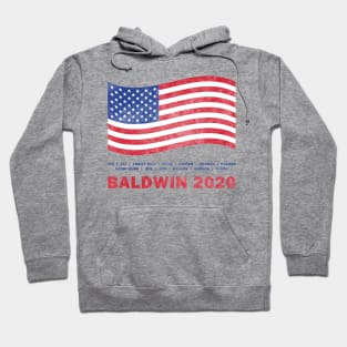 The Next President is...Alec Baldwin (Distressed) Hoodie